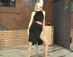 Stripped Blonde MILFs